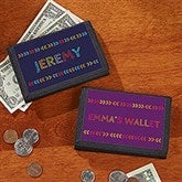 Personalized Kids Wallets - Stencil Name - 19679