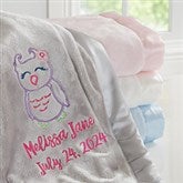 Custom Baby Girl Blanket - Lovable Characters - 19683