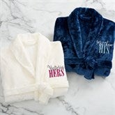 Personalized His & Hers Luxury Robes - 19758