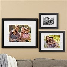 Personalized Text Overlay Framed Photo Prints - 19788