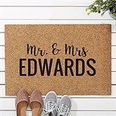 Personalized Coir Doormats - Family Name - 19825