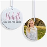 Personalized Ornaments - Name Meaning - 19877