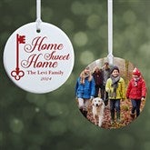 Personalized Home Sweet Home Ornament  - 19878