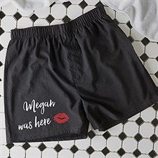 Personalized Boxers - Custom Name Was Here - 19895