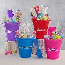 Personalized Sand Toys - Easter Bucket & Shovel - 19974