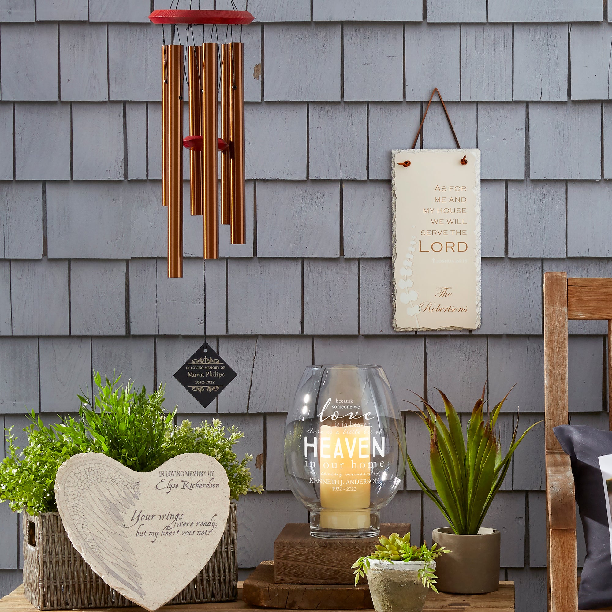 11478 - Personalized Memorial Wind Chimes 