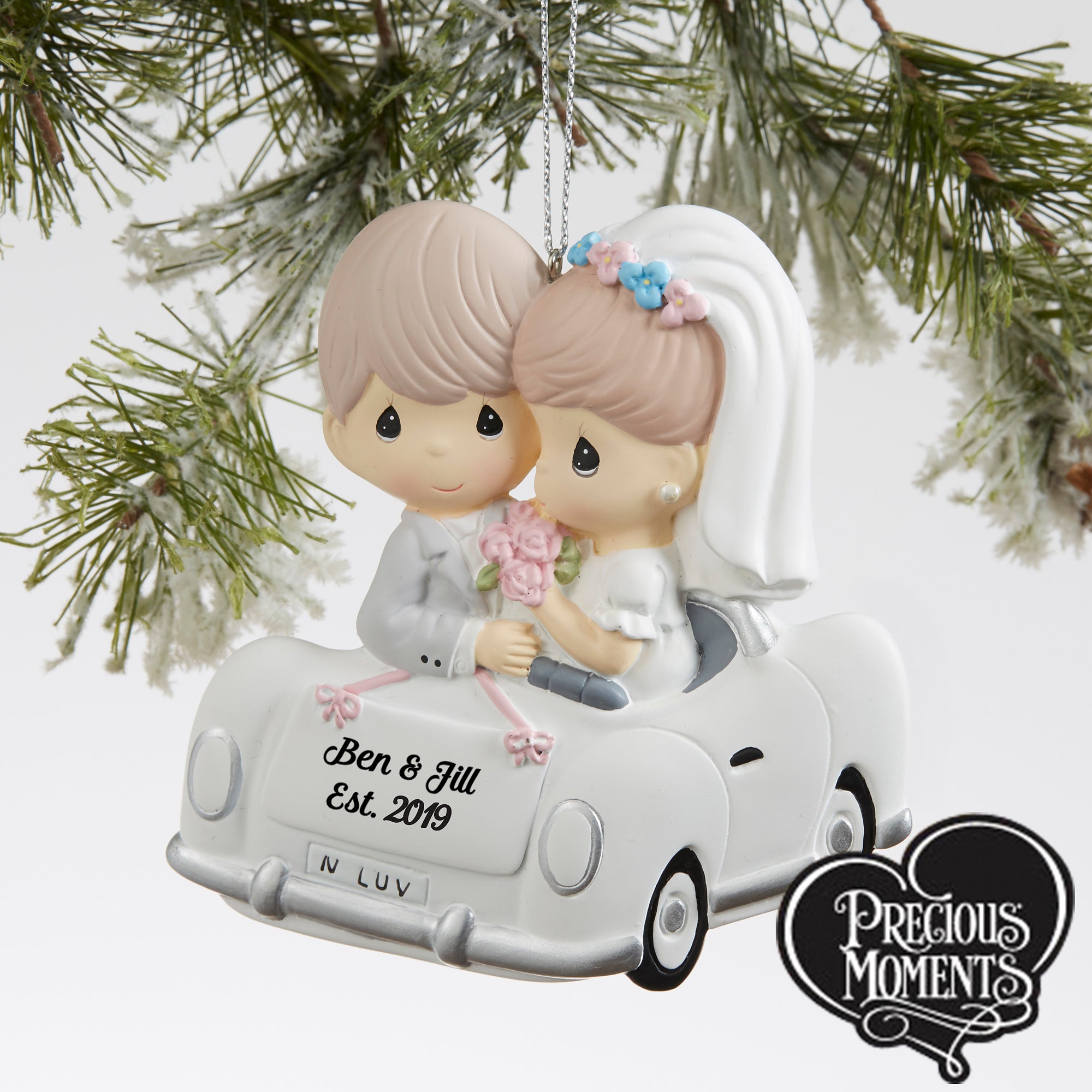 17817 Wedding Car Precious Moments® Personalized Ornament