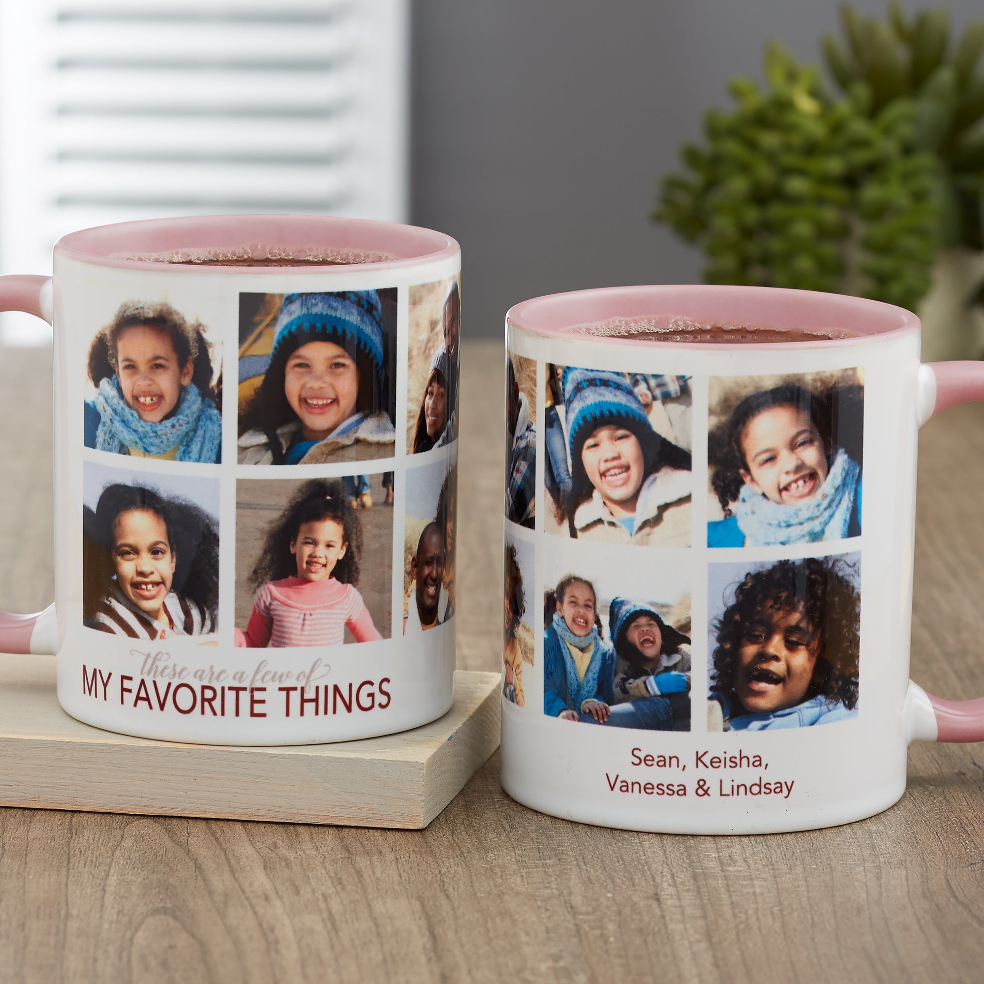 21257 - My Favorite Things Personalized Photo Coffee Mugs