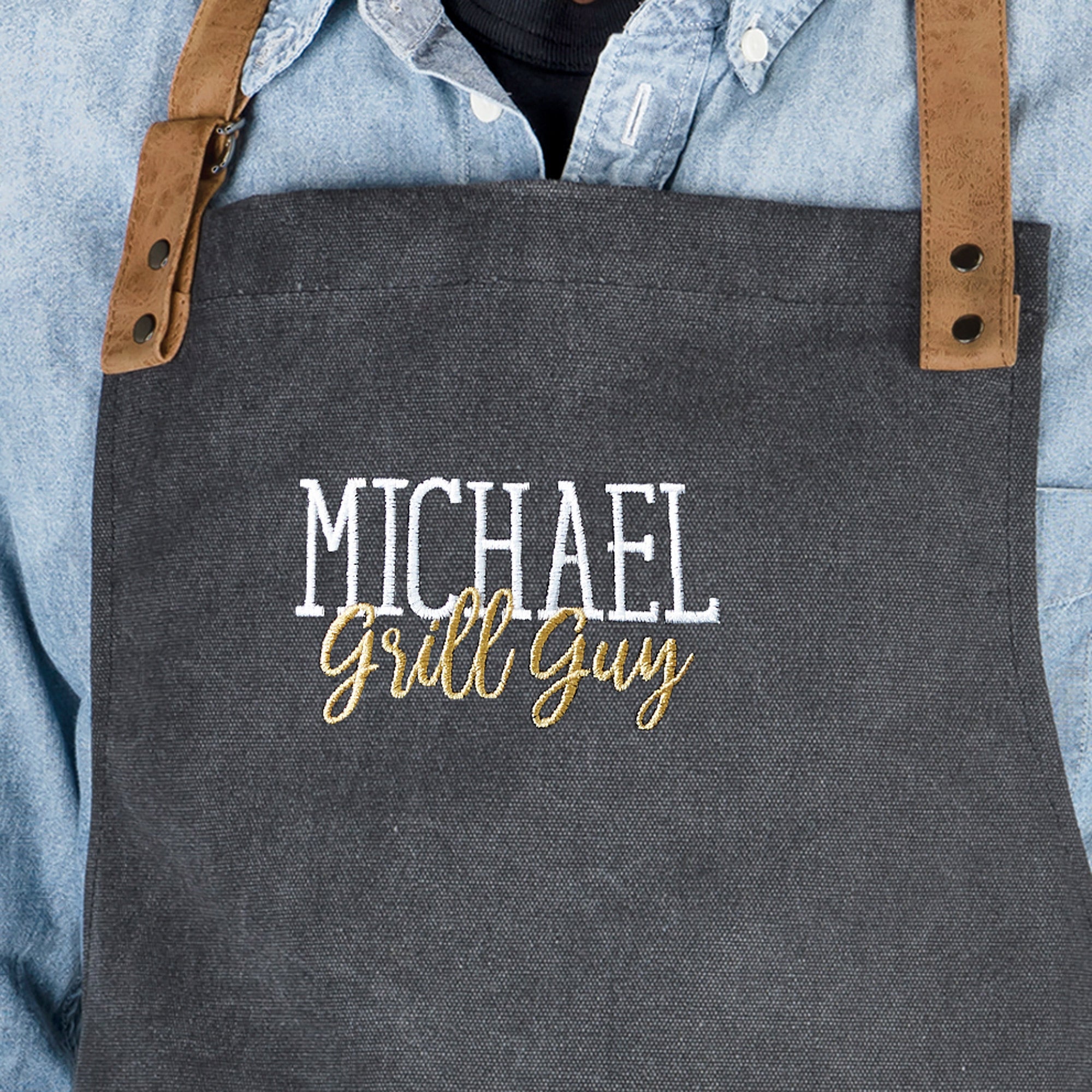 23414 - Foster & Rye™ Personalized Grilling Apron