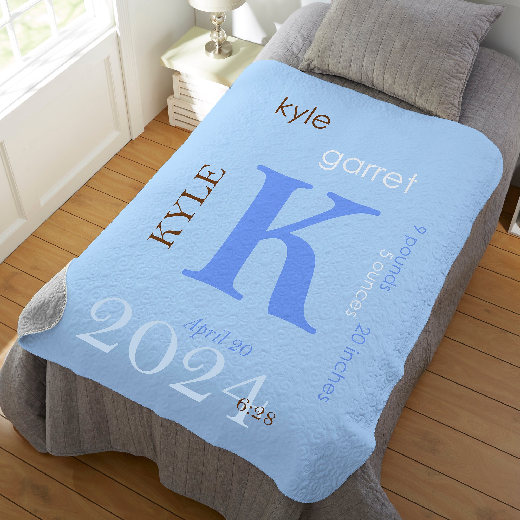23857 All About Baby Boy Personalized Baby Blankets 23857 all about baby boy personalized baby blankets