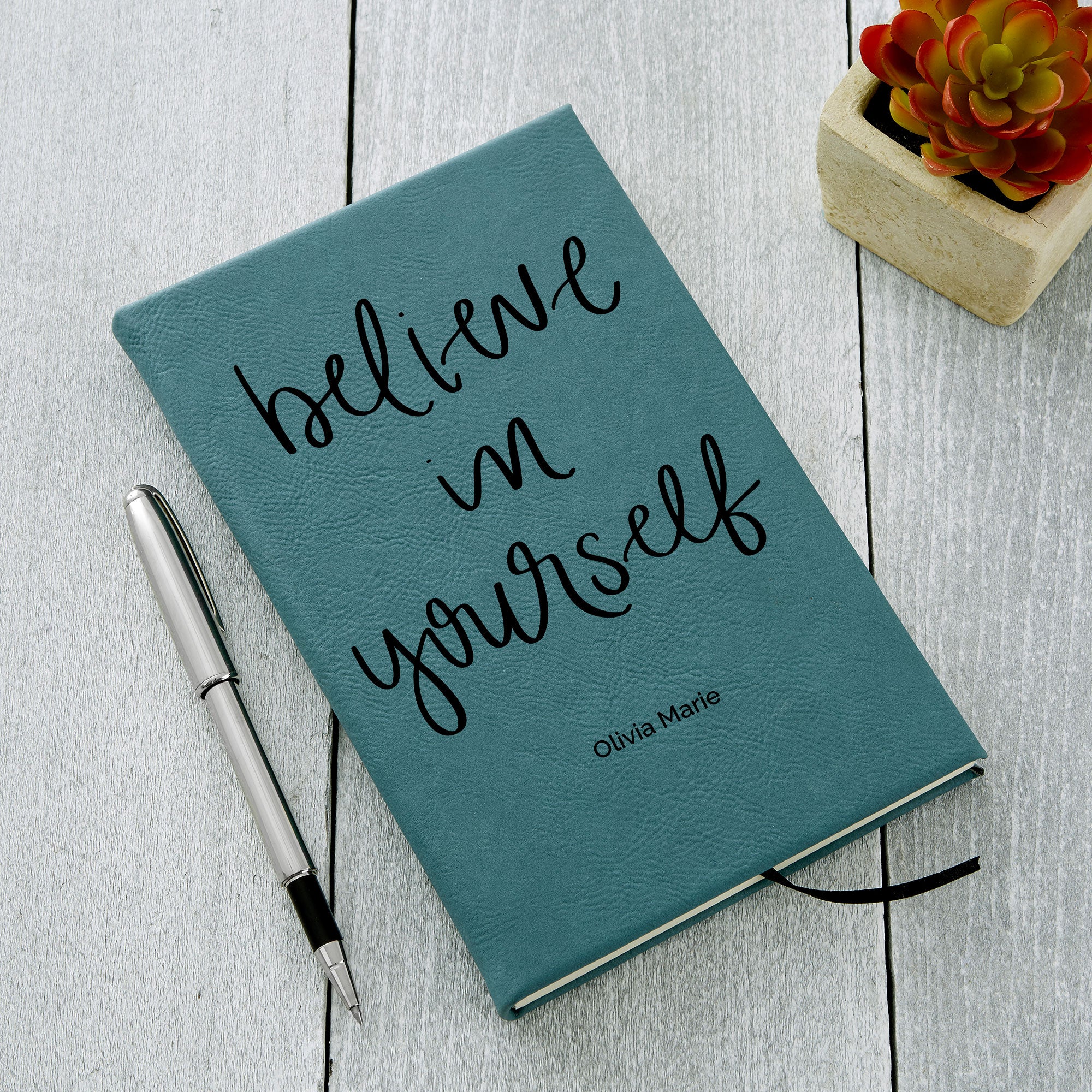 25271 - Believe in Yourself Personalized Writing Journal