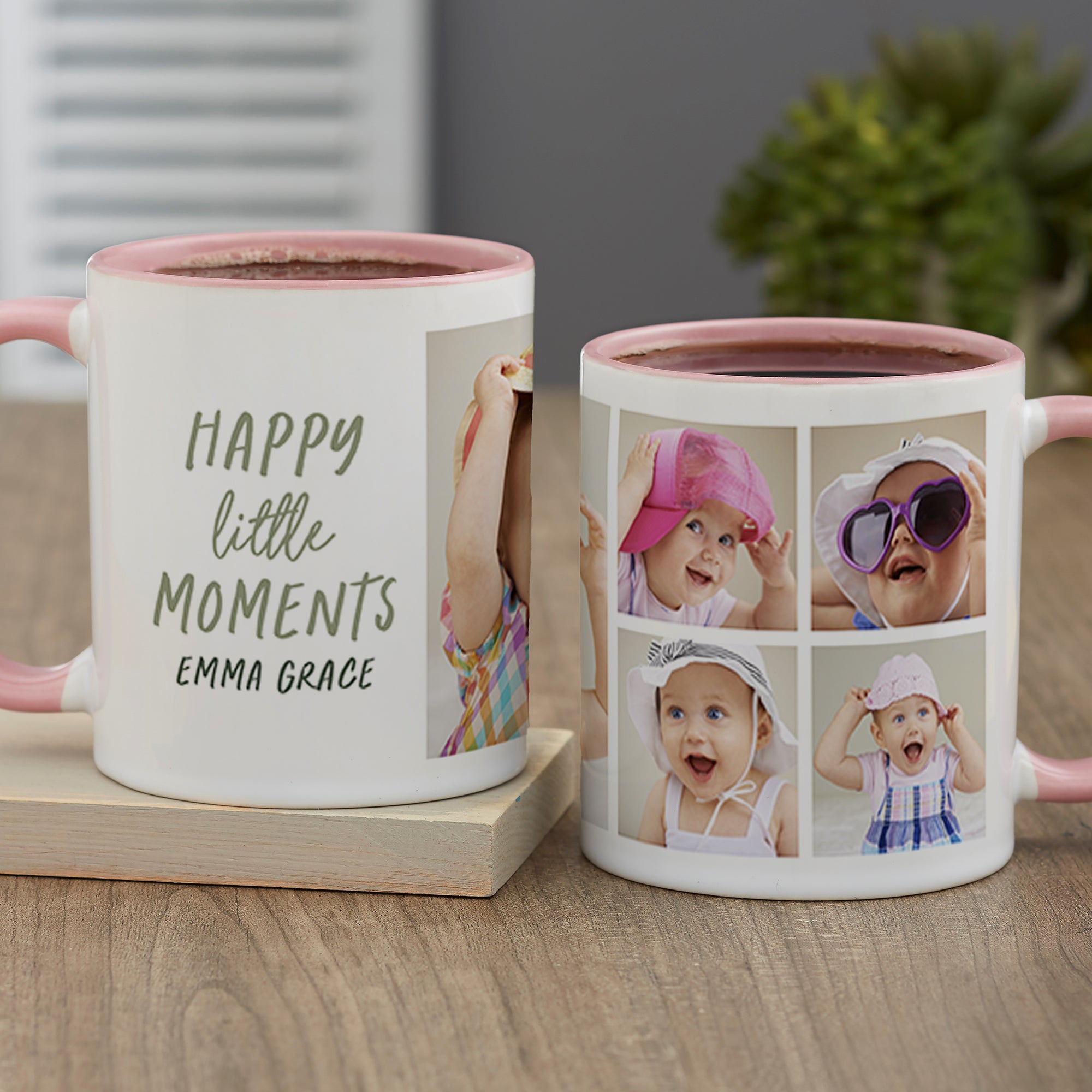 35848 - Happy Little Moments Personalized Photo Coffee Mugs