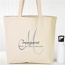 Velma.com Personalized Name Canvas Tote Bag - 20027