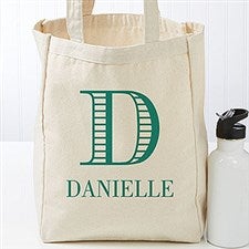 Velma.com Personalized Initial Petite Tote Bag - 20028