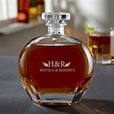 Personalized Business Logo Engraved Whiskey Decanters - 20031