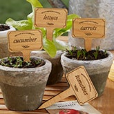 Personalized Plant Markers - Vegetable Garden - 20033