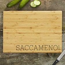 Caliber Homes 2-Sided Bamboo Cutting Board - 20044