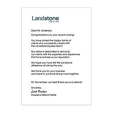 Landmark Funding Greeting Card - 20054