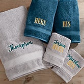 Personalized Wamsutta Hygro Duet Towels - His & Hers - 20121