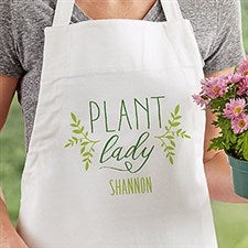 Plant Lady Personalized Gardening Apron - 20136