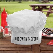 Personalized Chef Hat - Add Any Text - 20138