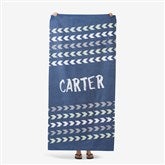 Personalized Kids Beach Towels With Names - Tribal - 20152