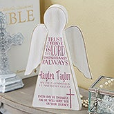 First Communion Personalized Wood Angel - 20165