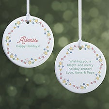 Personalized Precious Moments Festive Lights Ornament - 20189