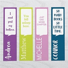 Write Your Own Personalized Bookmarks - Set of 4 - 20201