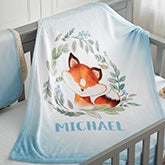 Woodland Baby Personalized Baby Blankets - 20256