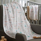 Boho Baby Personalized Baby Blankets - 20269
