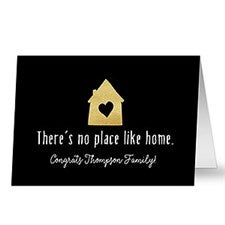 Personalized Theres No Place Like Home Greeting Card - 20448