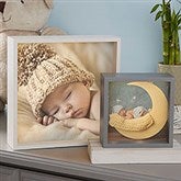 Personalized Baby Photo LED Light Shadow Box - 20533