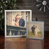 Personalized Wedding Photo LED Light Shadow Box - 20535