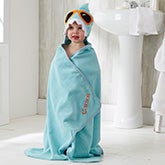 Personalized Shark Hooded Bath Towel - 20538