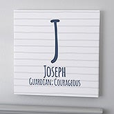 Personalized Name Canvas Prints For Boys - 20589