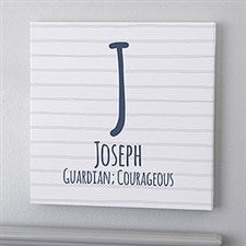 Personalized Name Canvas Prints For Boys - 20589