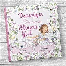 Personalized Flower Girl Book - The Most Special Flower Girl - 20743D