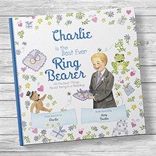 Personalized Ring Bearer Book - The Best Ever Ring Bearer - 20744D