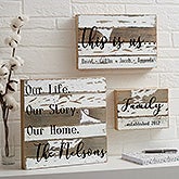 This Is Us Personalized Reclaimed Wood Signs - 20927