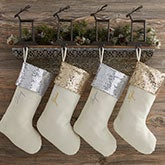 Personalized Sequin Christmas Stockings - 20988