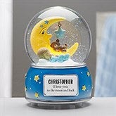 Baby Boy Personalized Musical & Light Up Snow Globe - 21013