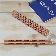 Personalized Pencils - Cedar Wood - Set of 12 - 21062