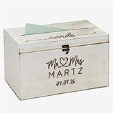 Infinite Love Personalized Wedding Card Box - 21123
