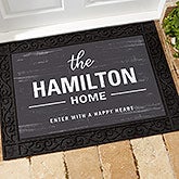 Personalized Doormats - Farmhouse Family Welcome - 21167