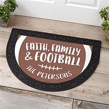 Football Season Personalized Doormats - 21177