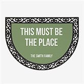 Personalized Half Round Doormats - Add Any Text - 21178