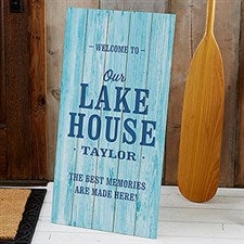 Personalized Wood Pallet Signs - Home Away From Home - 21202