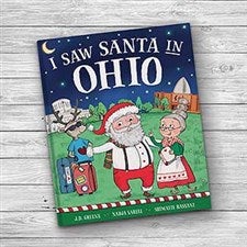 I Saw Santa Personalized Storybook - 21205