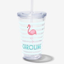 Beach Fun Personalized Acrylic Insulated Tumblers - 21213